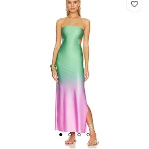 Mambo Midi Dress in Cosmo